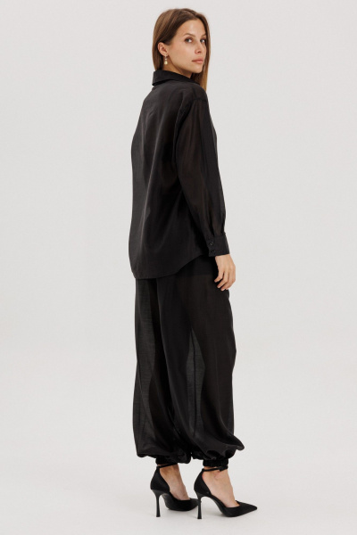 Блуза THE NAME 2430 черный - фото 5