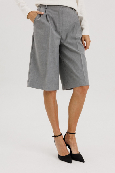 Шорты THE NAME 2432 серый - фото 3