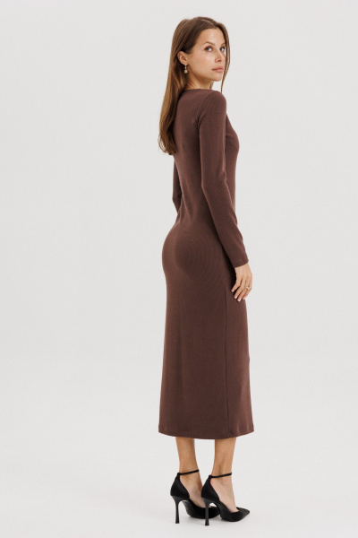 Платье THE NAME 2437 коричневый - фото 6