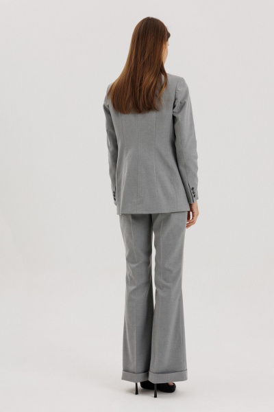 Жакет THE NAME 2439 серый - фото 6