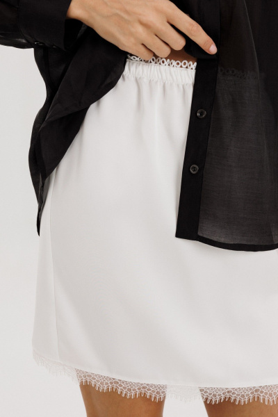 Юбка THE NAME 2440 молочный - фото 4