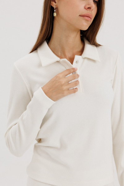 Джемпер THE NAME 2445 молочный - фото 7