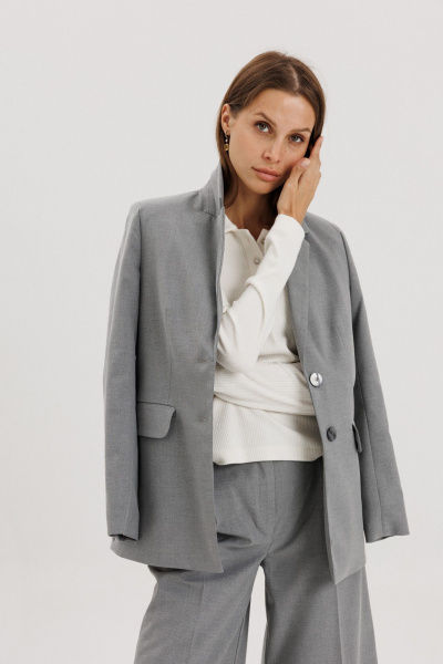 Джемпер THE NAME 2445 молочный - фото 5