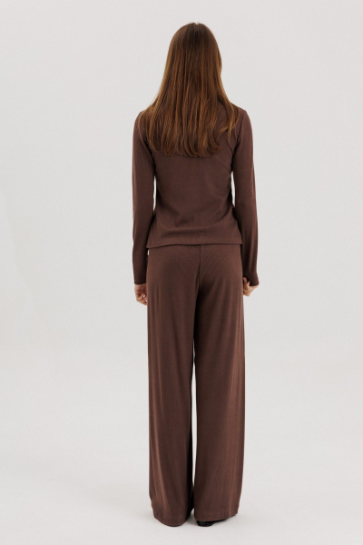 Брюки THE NAME 2446 коричневый - фото 3