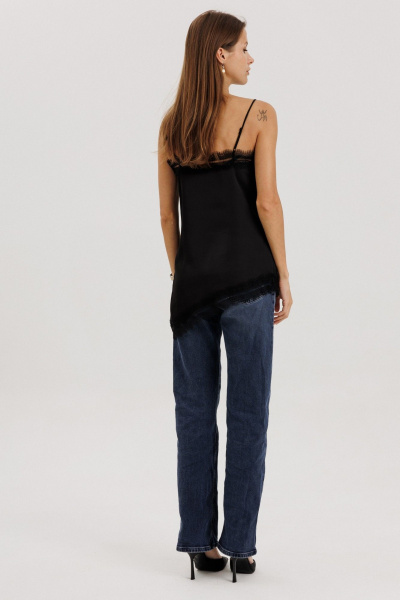 Топ THE NAME 2448 черный - фото 12