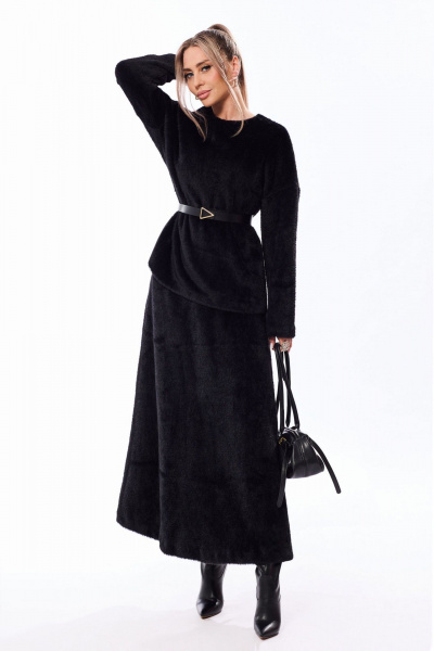 Блуза, юбка Golden Valley 6692 черный - фото 1