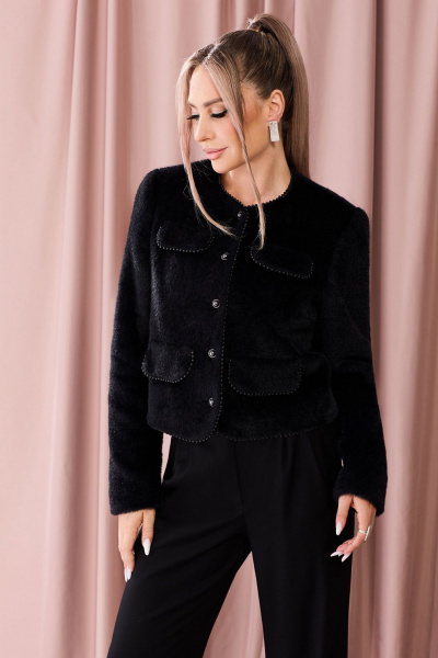 Брюки, жакет Golden Valley 6669 черный - фото 2