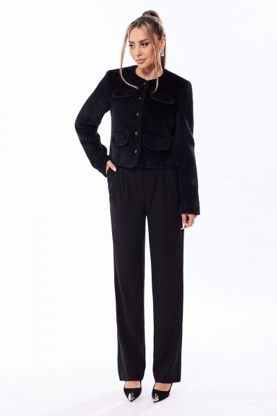 Брюки, жакет Golden Valley 6669 черный - фото 1