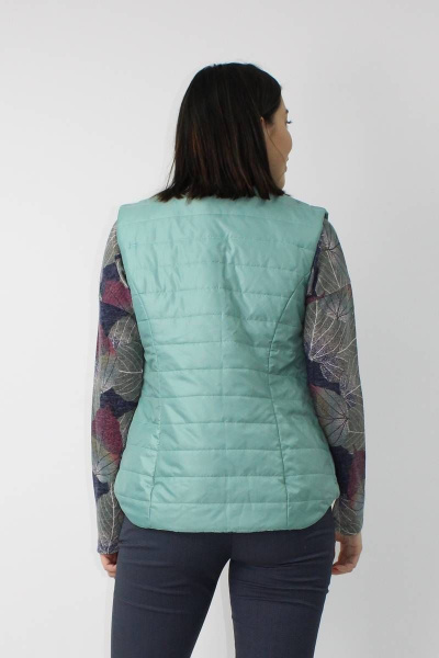 Жилет VLADOR 500703-1 нефритовый - фото 2