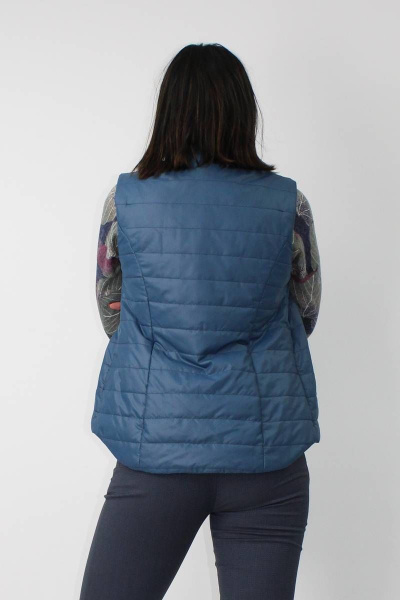 Жилет VLADOR 500703-1 темно-бирюзовый - фото 2