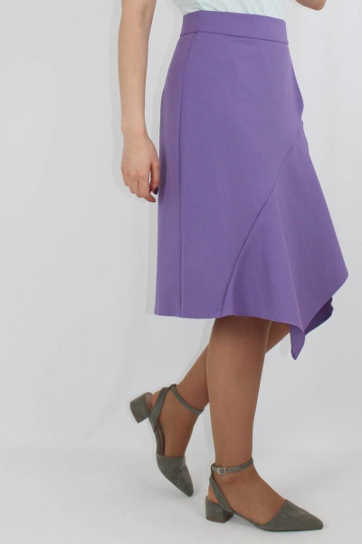Юбка VLADOR 500146 лавандовый - фото 5