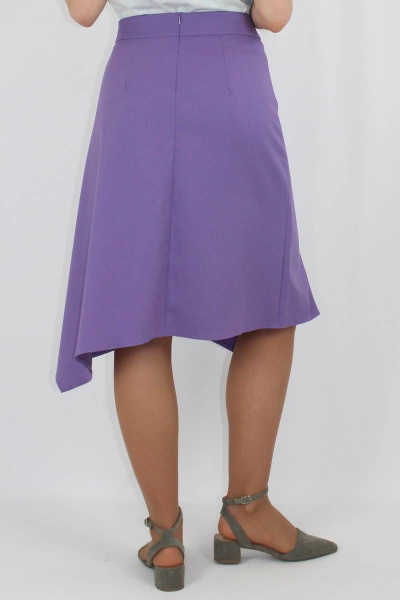 Юбка VLADOR 500146 лавандовый - фото 3