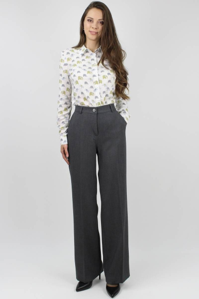 Брюки VLADOR 500411 серый - фото 4