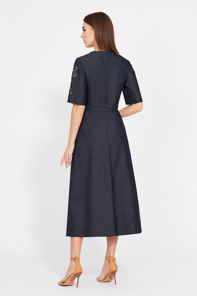 Платье EOLA 2002 темно-синий - фото 4