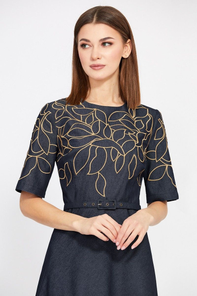 Платье EOLA 2002 темно-синий - фото 3