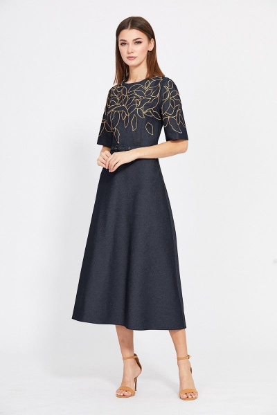 Платье EOLA 2002 темно-синий - фото 2