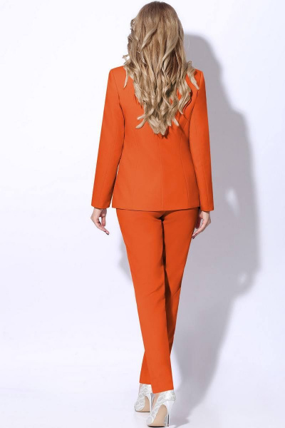 Блуза, брюки, жакет LeNata 31097 оранжевый - фото 3