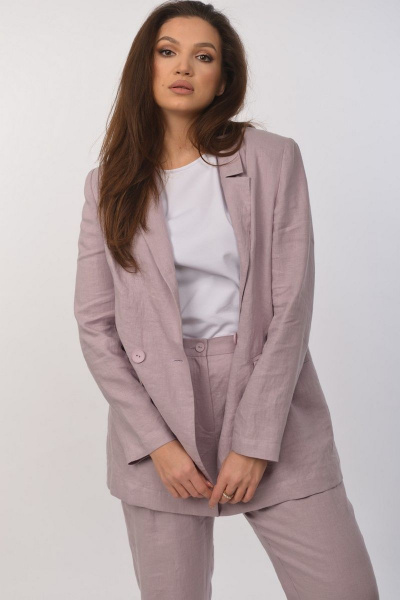 Жакет MALI 121-001 бл-сиреневый - фото 1