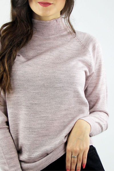 Свитер Полесье С3316-15 5С1754-Д43 170,176 кофейный+роз.облако - фото 5