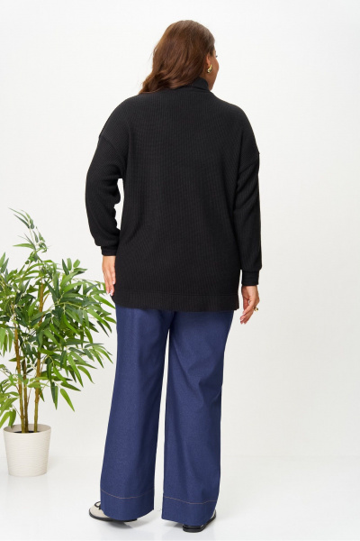 Джемпер AVA fashion М-152 черный - фото 10