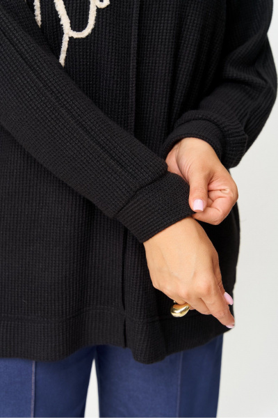 Джемпер AVA fashion М-152 черный - фото 7