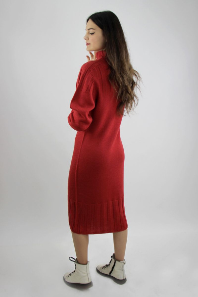 Платье Полесье С4581-19 9С0198-Д43 164 красный_минерал - фото 4