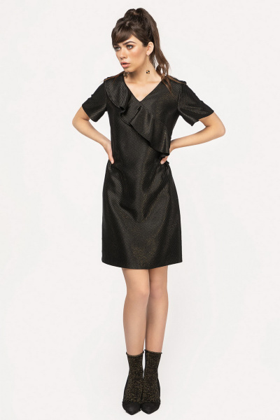 Нарядное кружевное платье с коротким рукавом Colors of PAPAYA 1293 - фото 1