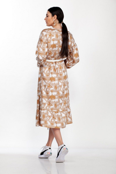 Платье Anna Majewska 1441 звери - фото 2