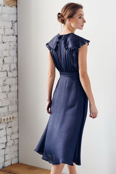Платье Colors of PAPAYA 1370 темно-синий - фото 2