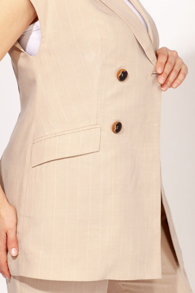 Брюки, жилет ELLETTO old 5139 беж - фото 5