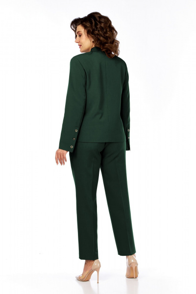 Брюки, жакет Vilena 1086 бутылка - фото 3