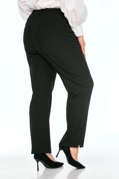 Демисезонные классические брюки зауженные из текстиля Элль-стиль 2002/2 - фото 6