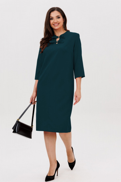 Платье Vilena 1095 бутылка - фото 1