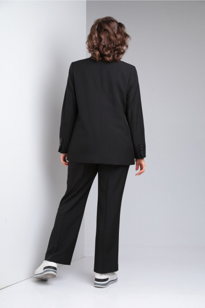Брюки, жакет, жилет Vilena 1119 черный - фото 5