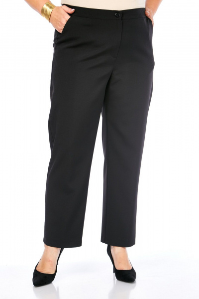 Блуза, брюки Koketka i K 1309 черный+бежевый - фото 6