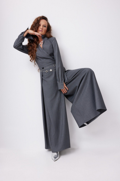 Комбинезон ElPaiz 1264 серый - фото 3