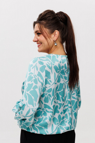 Блуза Anelli 1355 цветочная_волна - фото 9