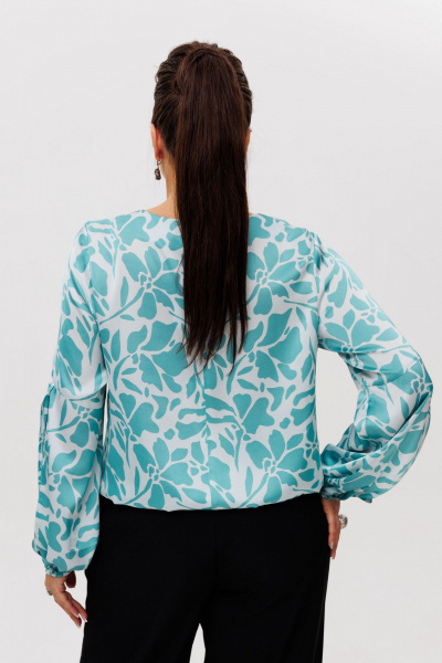 Блуза Anelli 1355 цветочная_волна - фото 4