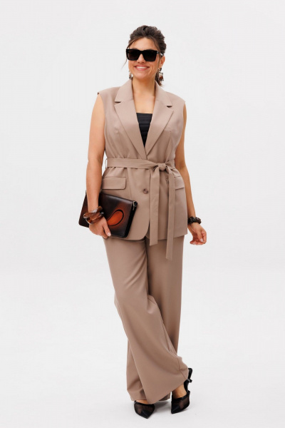 Брюки, жилет Anelli 1501 тосканский_песок - фото 8