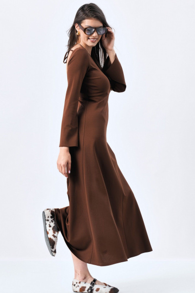 Платье MilMil 1210 корица - фото 5