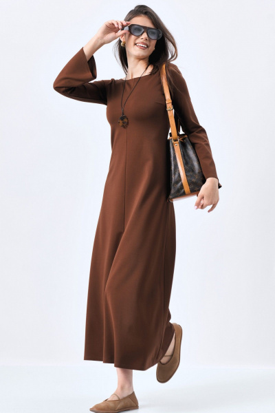 Платье MilMil 1210 корица - фото 4