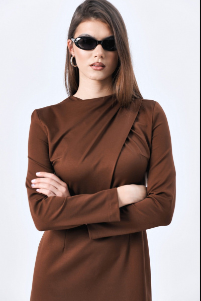 Платье MilMil 1220 корица - фото 2
