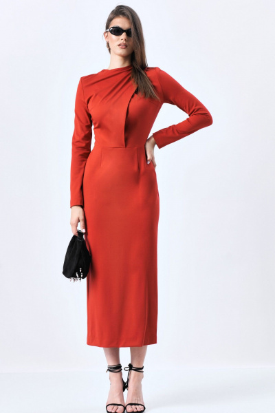 Платье MilMil 1221 красный_скарлет - фото 3