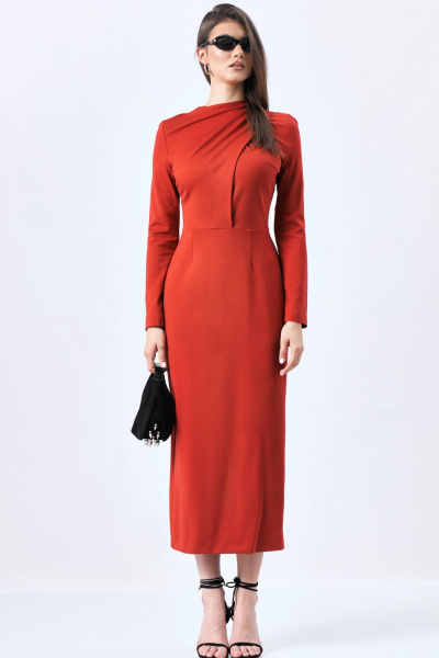 Платье MilMil 1221 красный_скарлет - фото 2