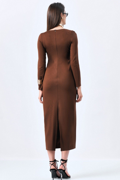 Платье MilMil 1225 корица - фото 6