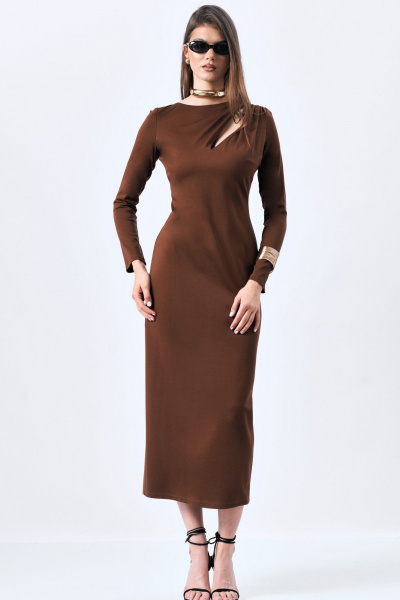 Платье MilMil 1225 корица - фото 1