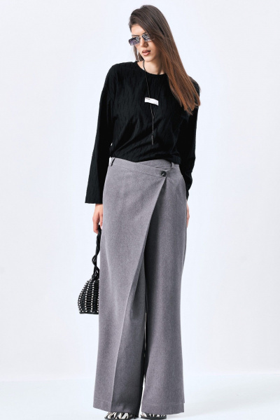 Брюки MilMil 1226 серый_меланж - фото 2