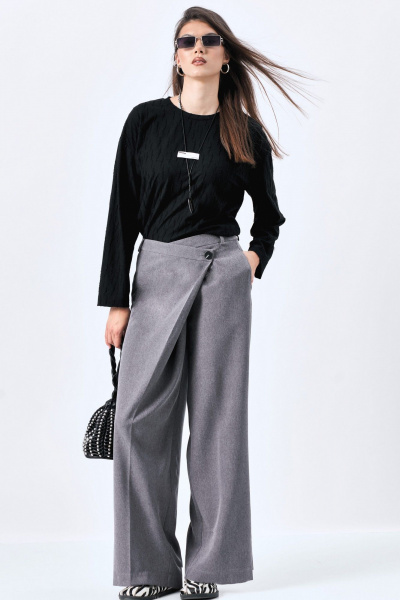 Брюки MilMil 1226 серый_меланж - фото 1