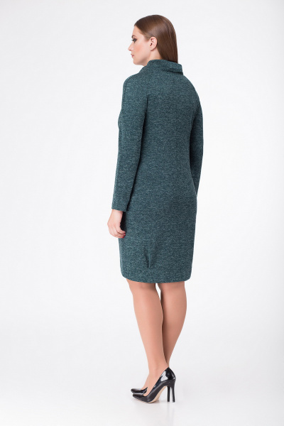 Платье БелЭкспози 1029 зеленый - фото 4