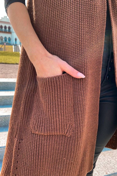 Жилет Romgil 256ТЗ коричневый - фото 3